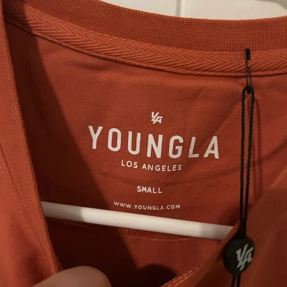 YoungLA Men's Rust Short Sleeve Tee - Picture 4 of 4